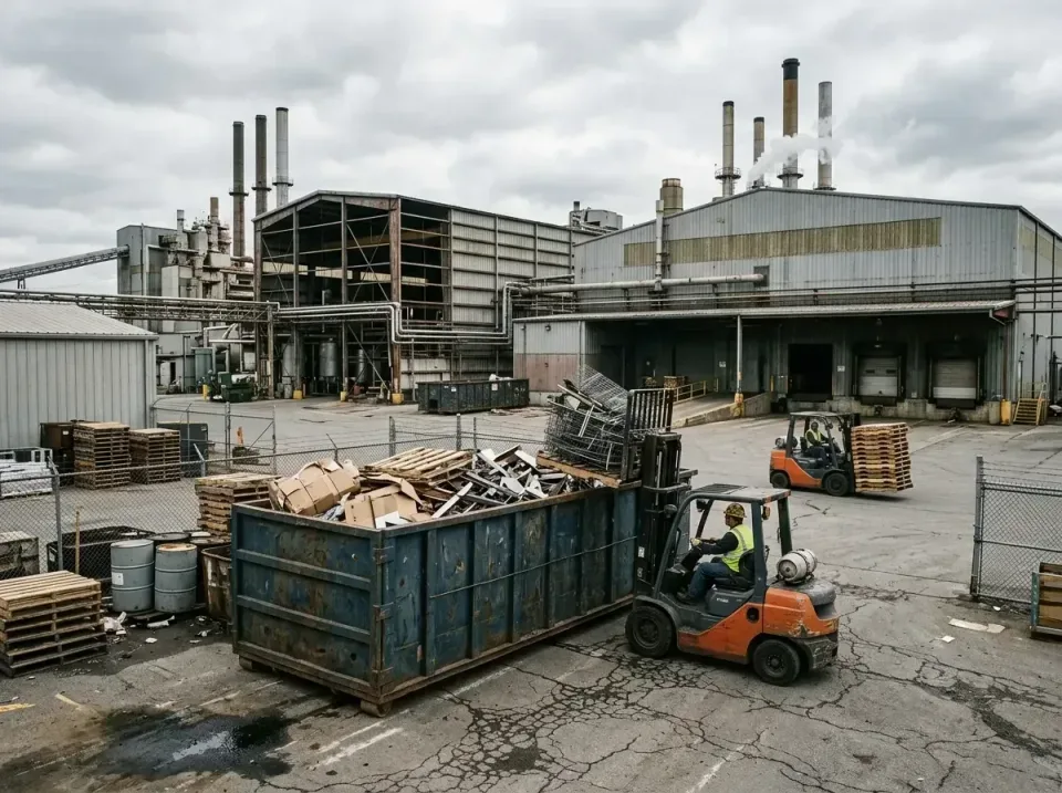industrial-factory-scrap-conta-003 — frequently asked questions, Cheap Roll-off Dumpster Rentals in New Richmond, OH